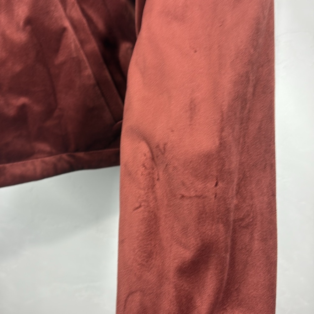 LC Lauren Conrad rust faux suede jacket size xl - Picture 7 of 12
